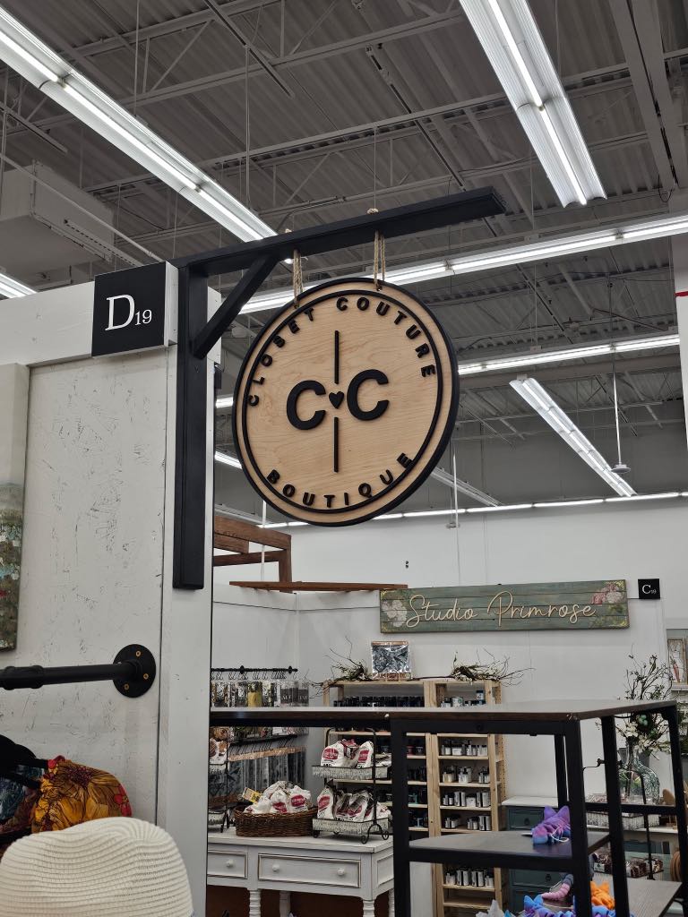 Custom Wood Business Sign & Post | Call Me For Quote