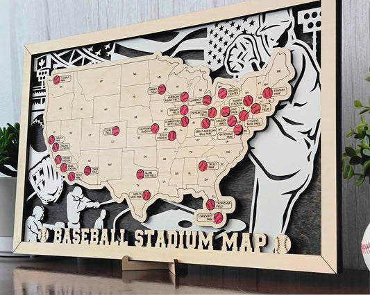 Stadium Travel Map | Baseball | Football | Hockey | Basketball | Soccer