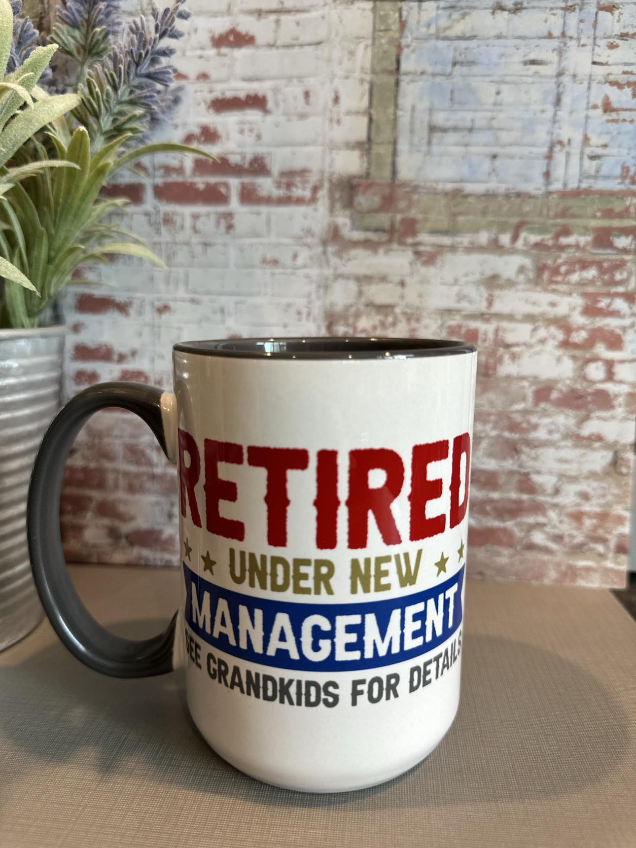 15oz Customizable Ceramic Coffee Cup