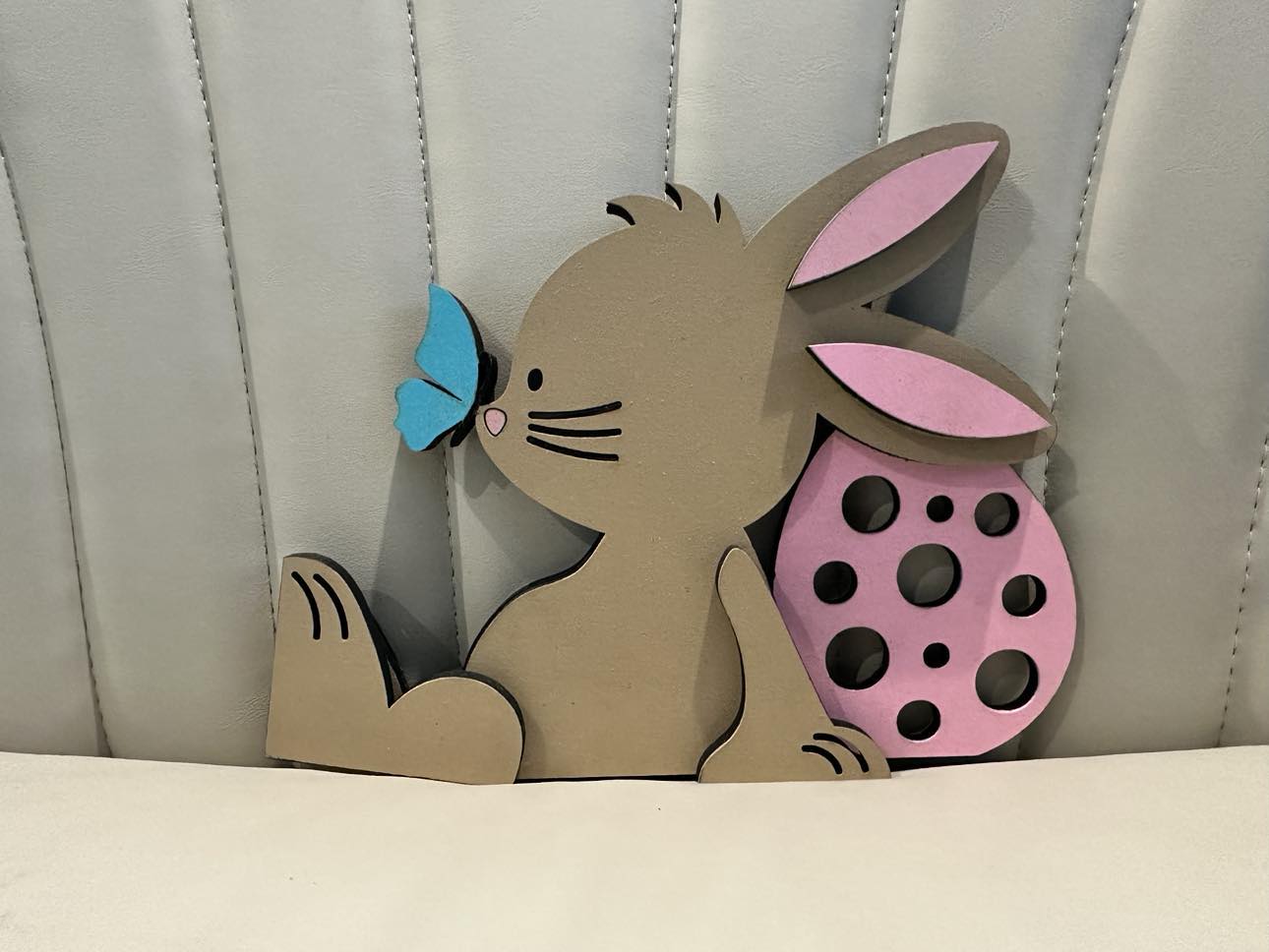 Shelf Sitter | Easter Bunny With Butterfly