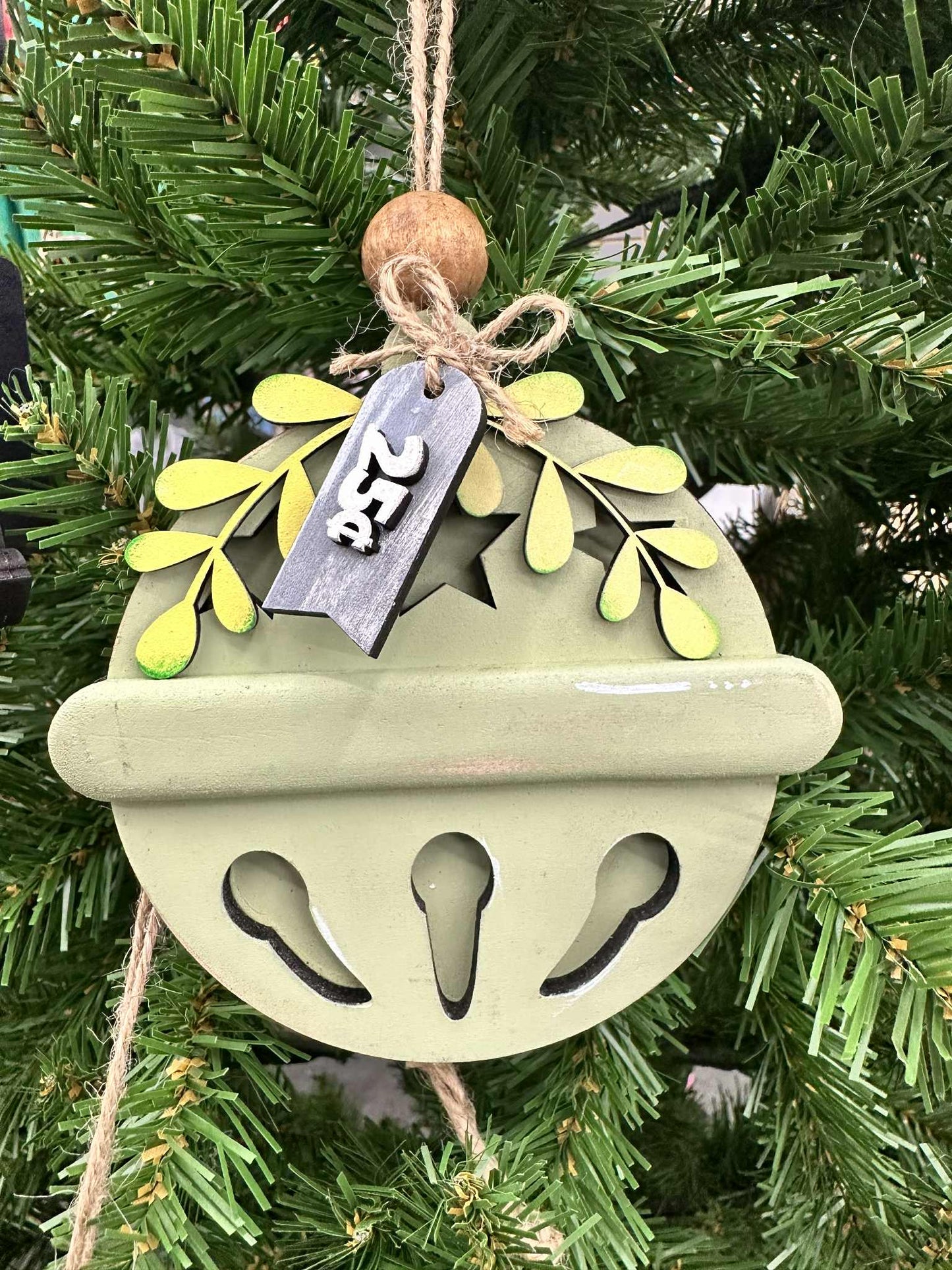 Jingle Bell Ornaments | Set Of 4 Unfinished DIY Kits