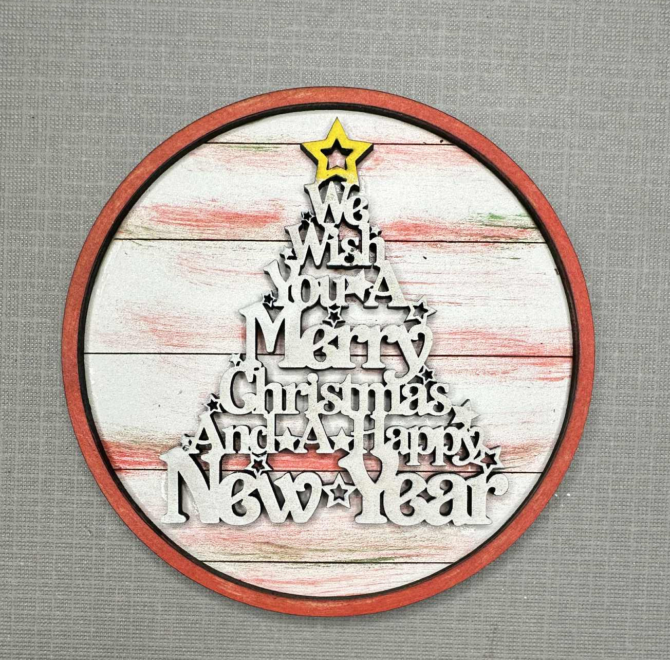 Christmas Tree | Add On For Home Sweet Home Sign