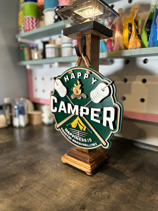 Happy Camper | DIY Door or Tabletop Kit