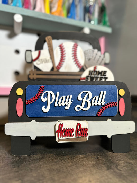 Finished - 12" Interchangeable Farmhouse BOX Truck Starter Kit