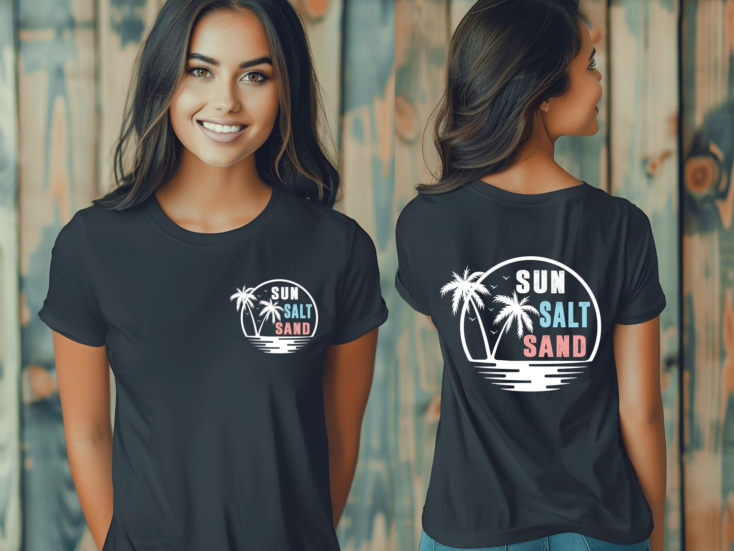 Sun, Salt, Sand - Graphic T-Shirt