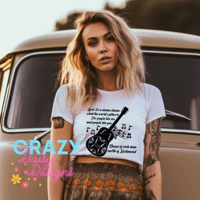 Guitar - North Of Richmond - Crazy Daisy Boutique