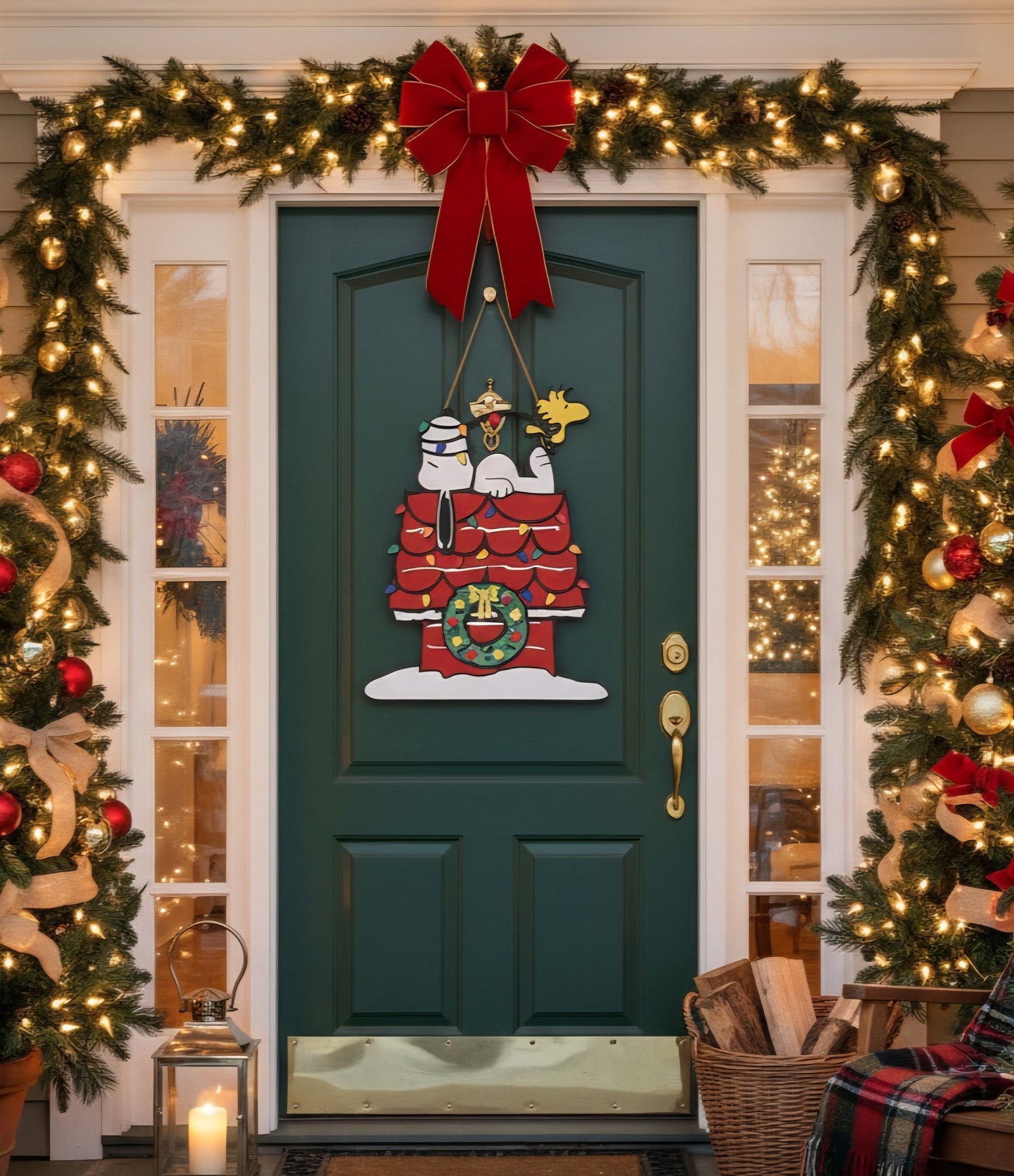 Snoopy Christmas | DIY Door or Tabletop Kit