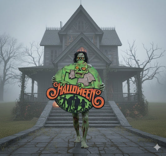 Trick Or Treat Halloween | DIY Door or Tabletop Kit