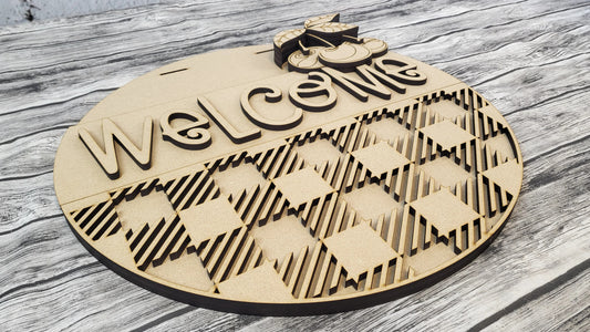 Cherries Door Sign | DIY Door or Tabletop Kit