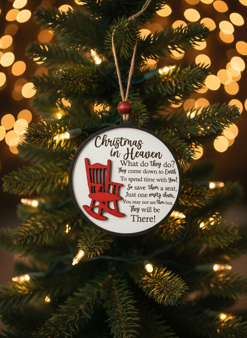 Christmas In Heaven | Christmas Ornament