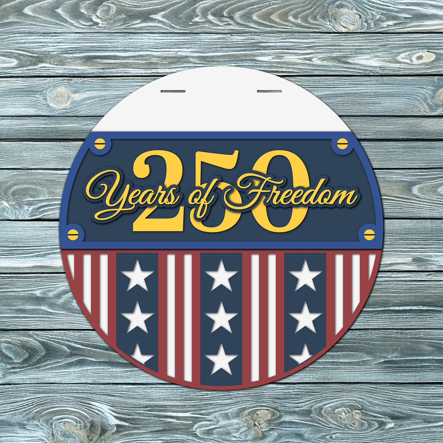 250 Years Of Freedom | DIY Door or Tabletop Kit