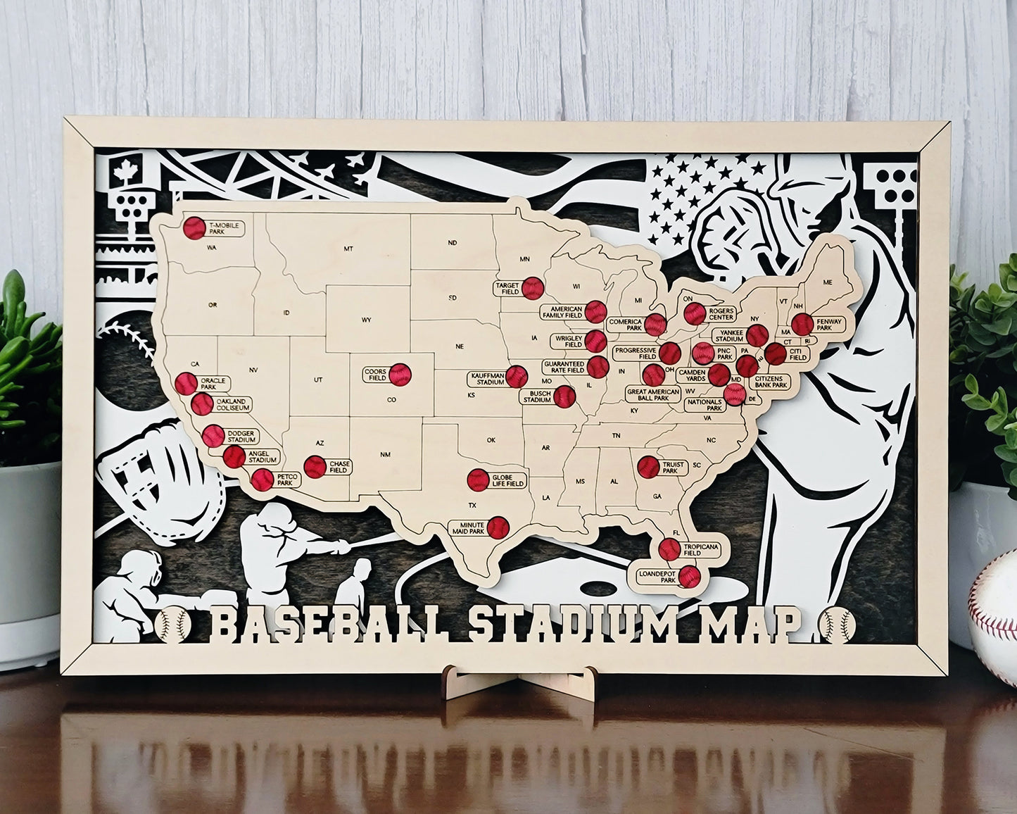 Stadium Travel Map | Baseball | Football | Hockey | Basketball | Soccer