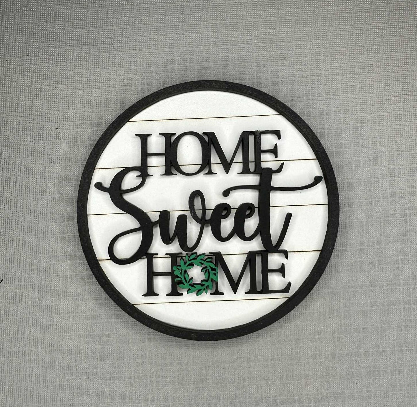 Home Sweet Home (Wreath) | Add On For Home Sweet Home Sign