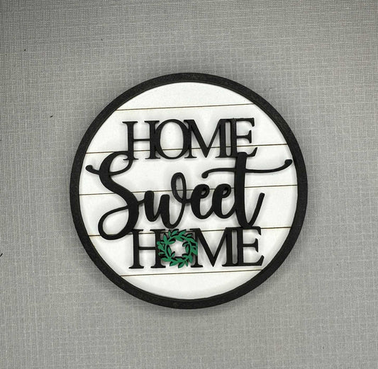 Home Sweet Home (Wreath) | Add On For Home Sweet Home Sign