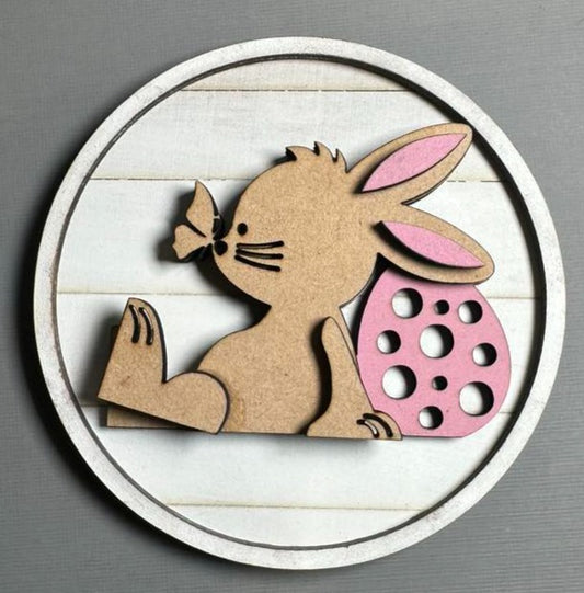 Add On For Home Sweet Home Sign - Bunny (Easter)
