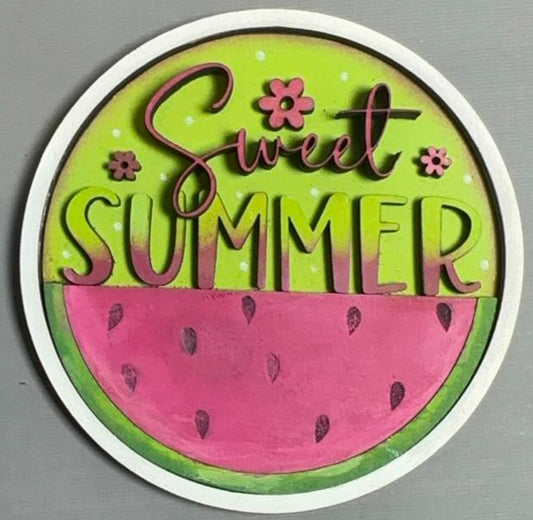 Add On For Home Sweet Home Sign - Sweet Summer