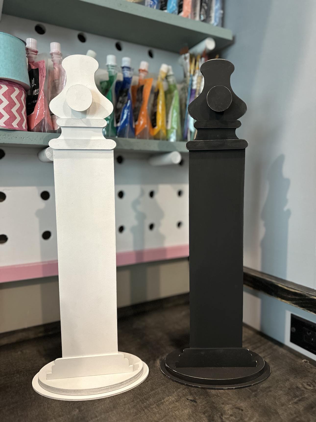 Finished Tabletop Sign Holder