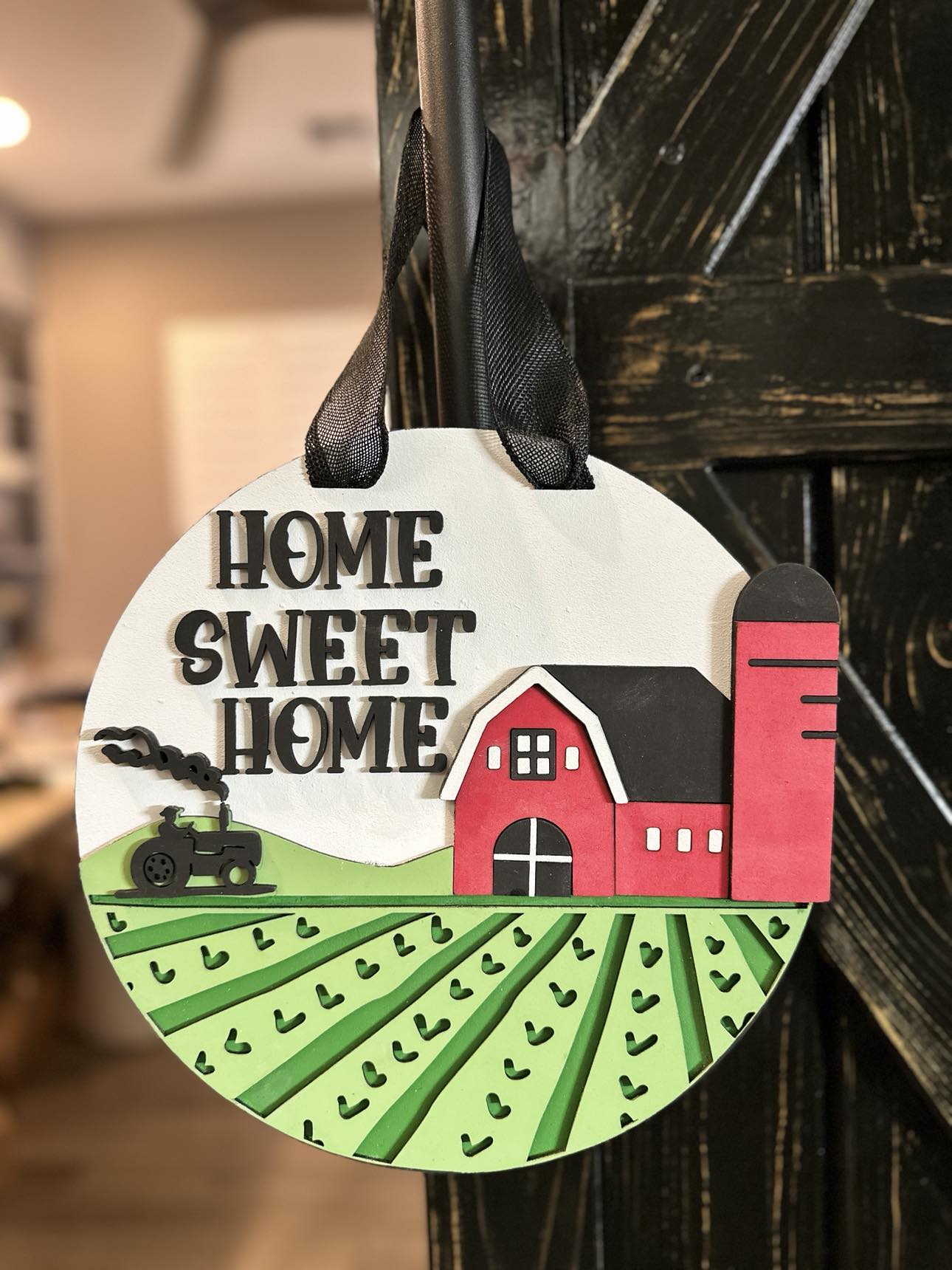 Finished -  Small Tabletop Sign - Home Sweet Home | Barn