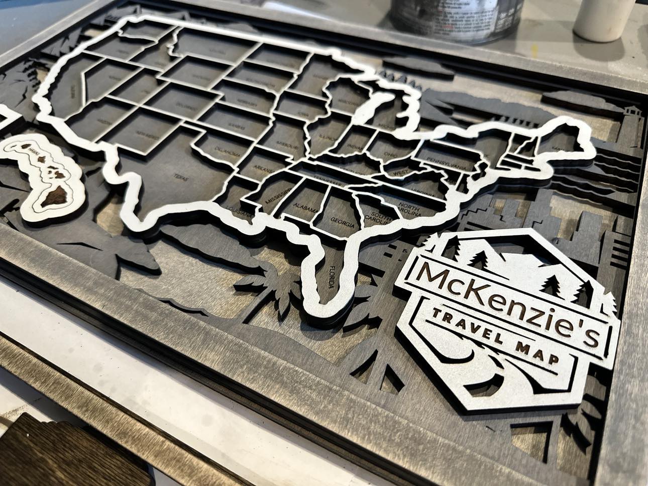 USA Travel Map