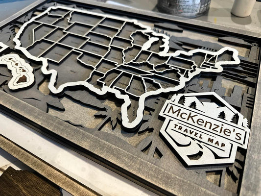 USA Travel Map