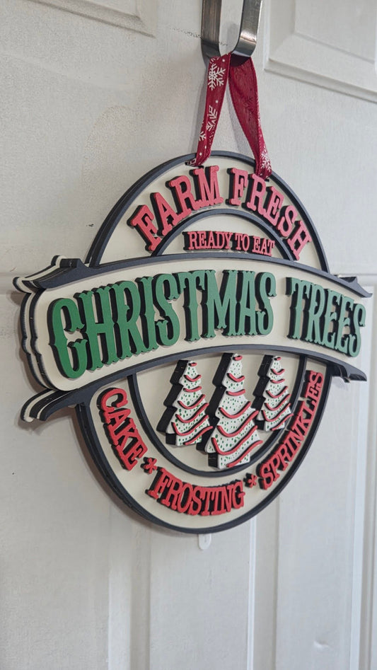Farm Fresh Christmas Trees | DIY Door or Tabletop Kit