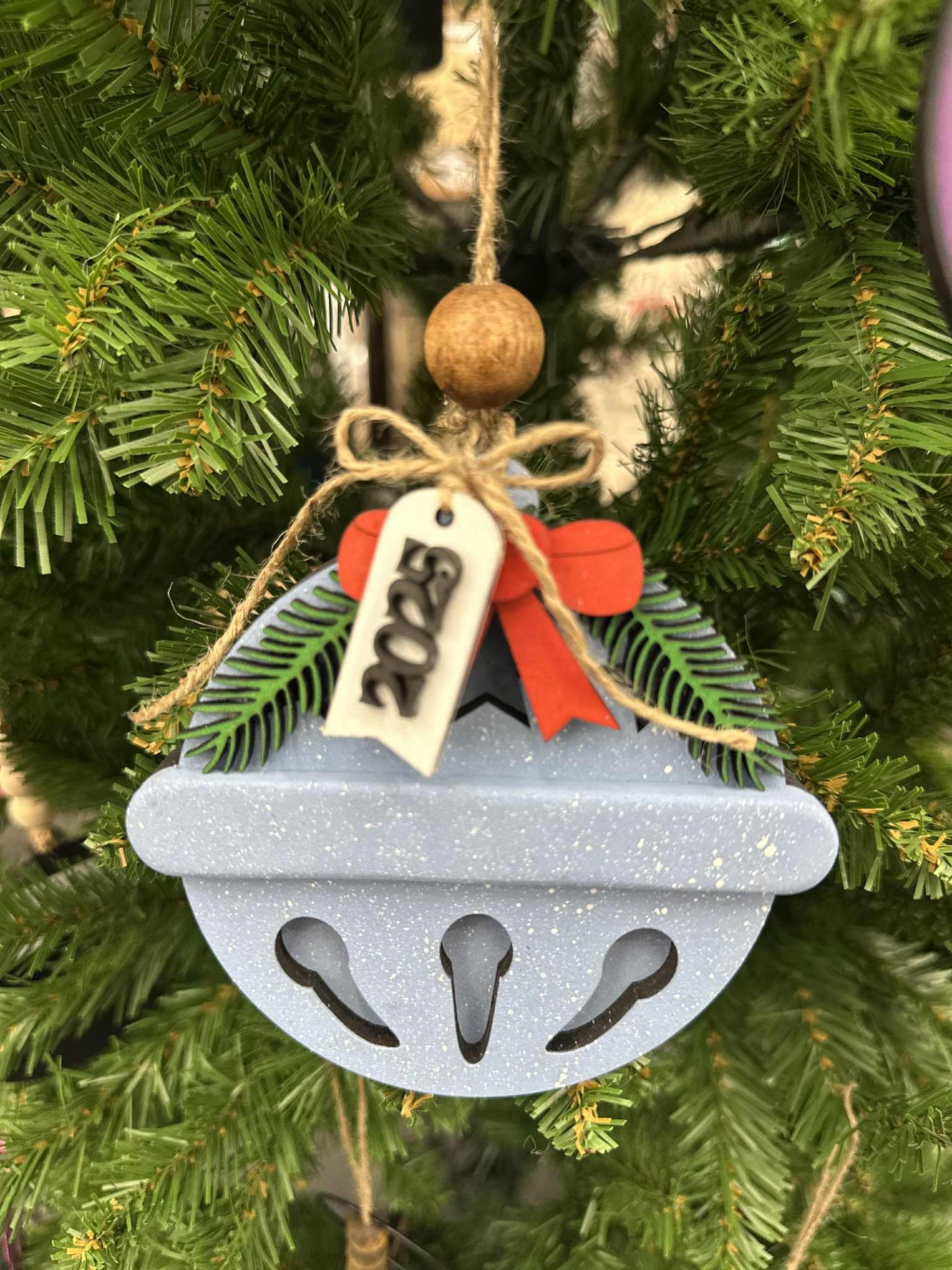 Jingle Bell Ornaments | Set Of 4 Unfinished DIY Kits