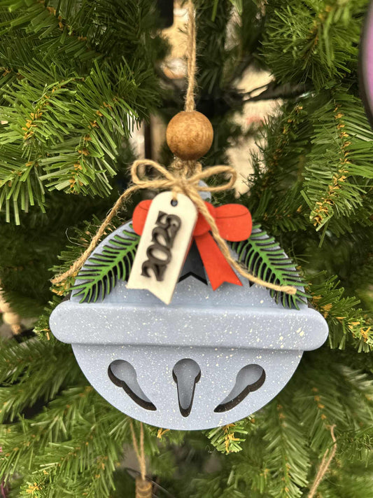 Jingle Bell Ornaments | Set Of 4 Unfinished DIY Kits