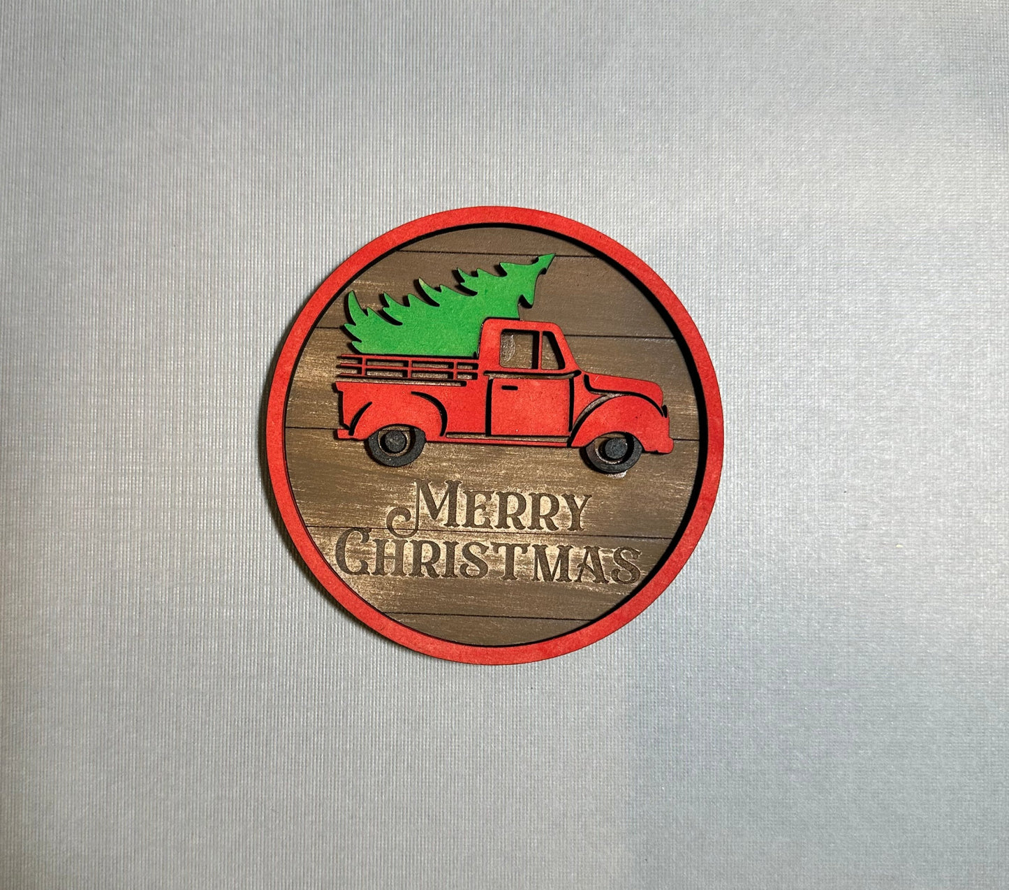 Add On For Home Sweet Home Sign - Farm truck | Christmas