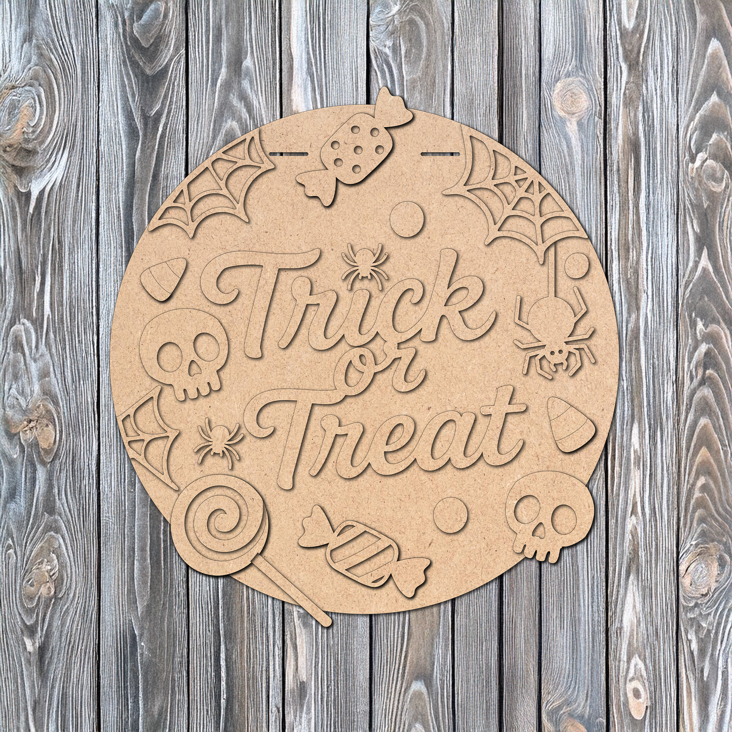 Trick Or Treat Candy | DIY Door or Tabletop Kit