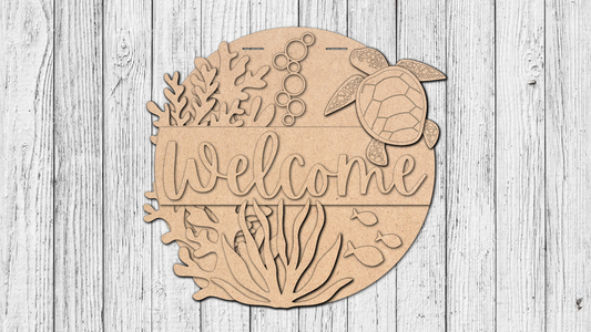Sea Turtle | DIY Door or Tabletop Kit