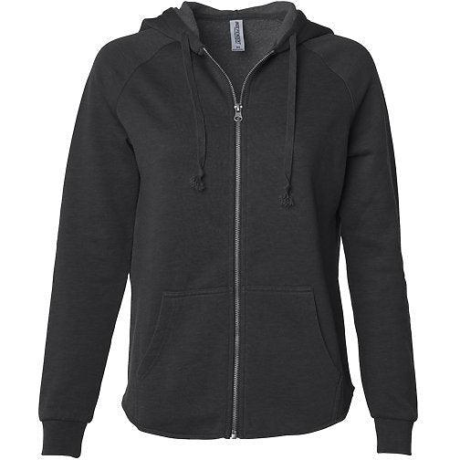 Buttery Soft Wave Washed Zip-Up Hoodie - Crazy Daisy Boutique