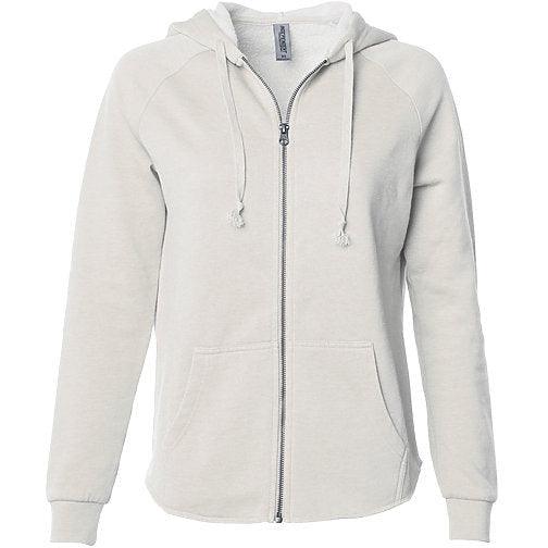 Buttery Soft Wave Washed Zip-Up Hoodie - Crazy Daisy Boutique