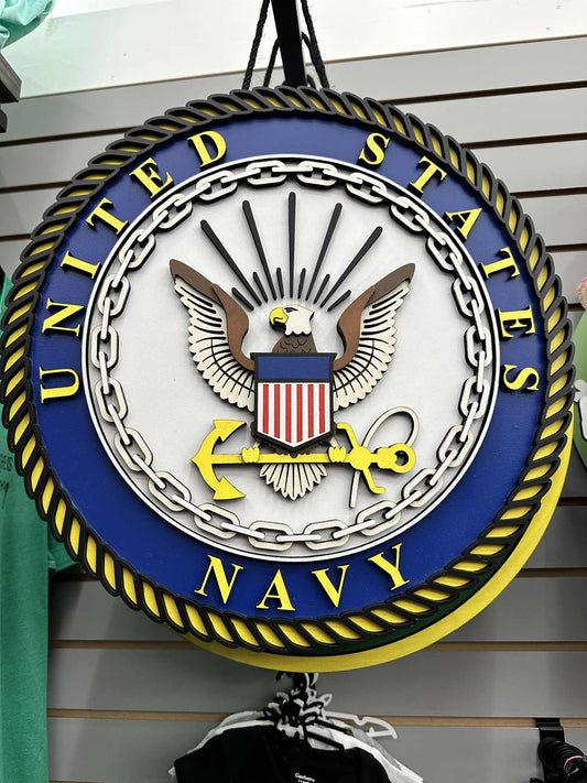 United States Navy Seal | Finished - Tabletop Or Large Door Sign