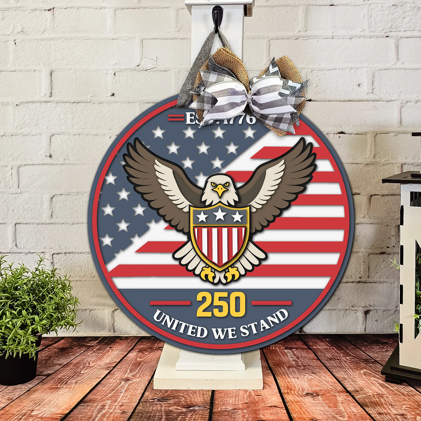 America 250 Est 1776 | DIY Door or Tabletop Kit