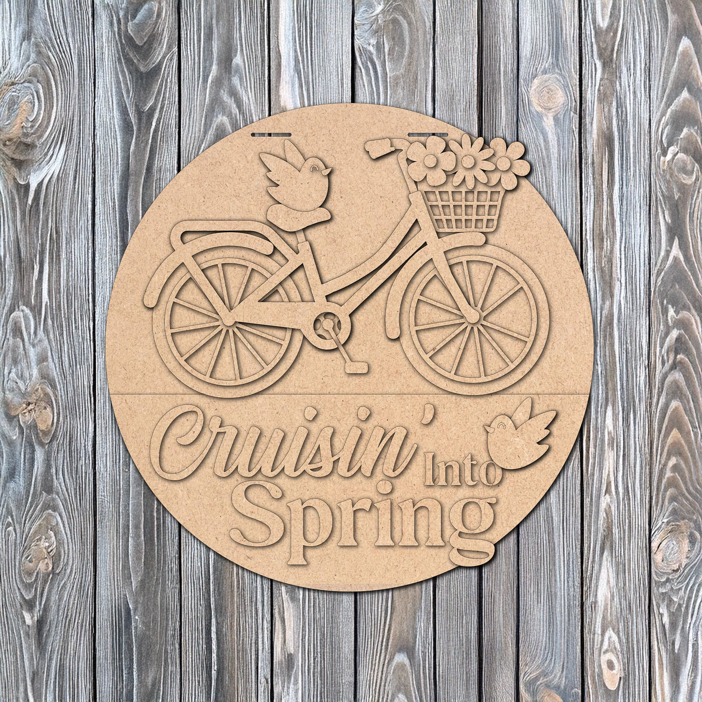 Cruisin' Into Spring | DIY Door or Tabletop Kit