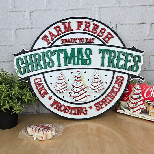 Farm Fresh Christmas Trees | DIY Door or Tabletop Kit