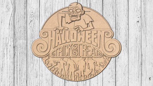 Trick Or Treat Halloween | DIY Door or Tabletop Kit