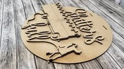 Shitters Full | Handcrafted Finished Tabletop Or Large Door Signs