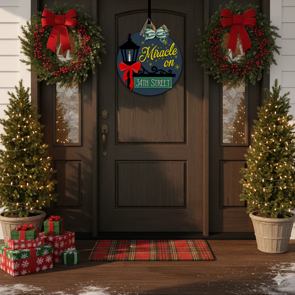 Miracle On 34th St | DIY Door or Tabletop Kit