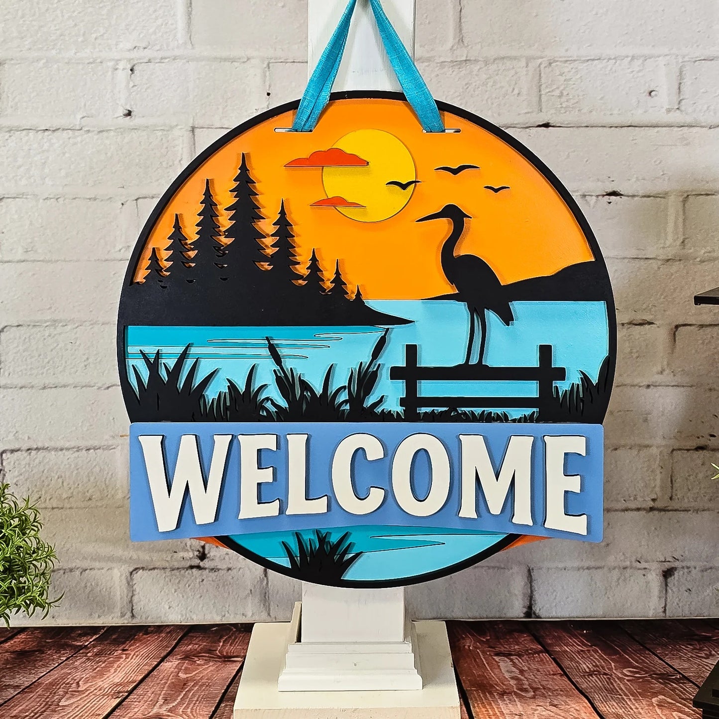 Welcome Crane | DIY Door or Tabletop Kit