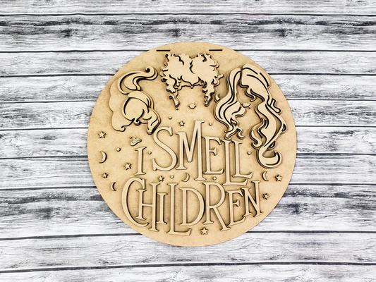 I Smell Children | DIY Door or Tabletop Kit