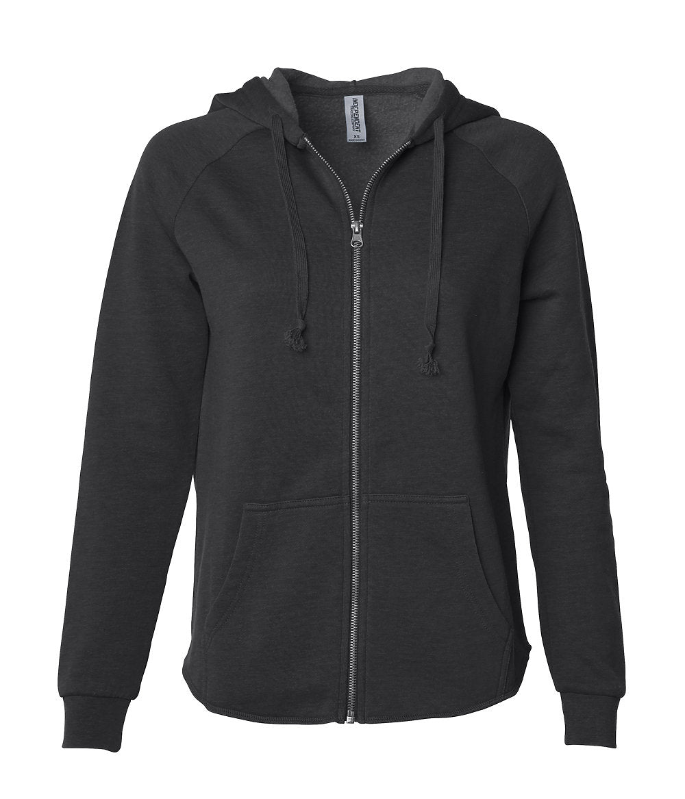 Buttery Soft Wave Washed Zip-Up Hoodie